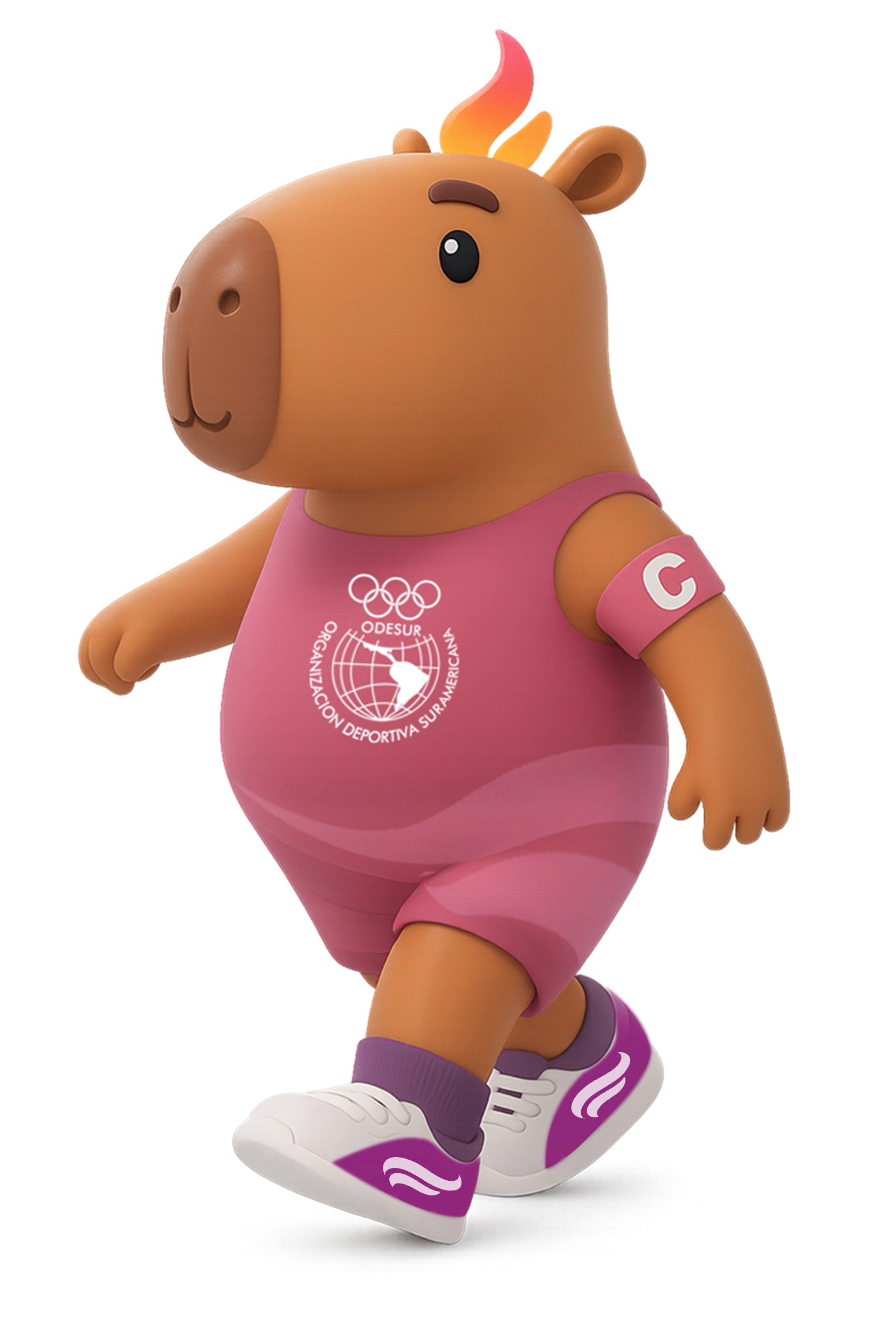 Capi, mascota oficial de los Juegos Suramericanos Santa Fe 2026